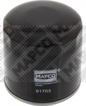 Mapco 61703 - Filtre à huile cwaw.fr