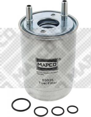 Mapco 63035 - Filtre à carburant cwaw.fr