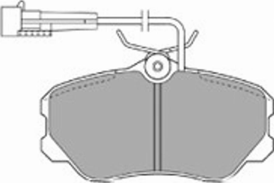 Mapco 6290 - Kit de plaquettes de frein, frein à disque cwaw.fr