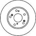 Mapco 15624 - Disque de frein cwaw.fr