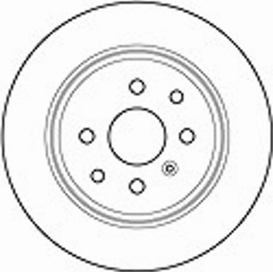 Mapco 15848 - Disque de frein cwaw.fr