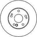 Mapco 15803 - Disque de frein cwaw.fr