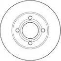 Mapco 15707 - Disque de frein cwaw.fr