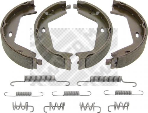 Mapco 8862/1 - Jeu de mâchoires de frein, frein de stationnement cwaw.fr
