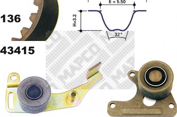 Mapco 23405 - Kit de distribution cwaw.fr