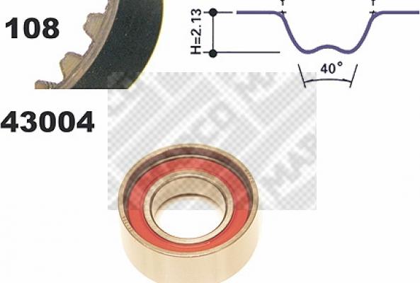 Mapco 23004 - Kit de distribution cwaw.fr