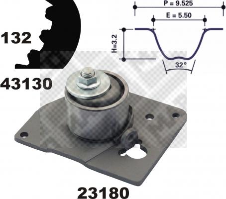 Mapco 23130 - Kit de distribution cwaw.fr