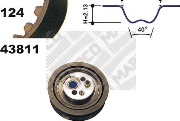 Mapco 23811 - Kit de distribution cwaw.fr