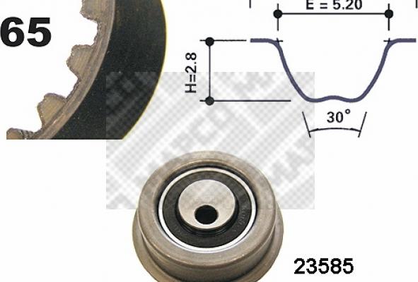 Mapco 73501 - Kit de distribution cwaw.fr