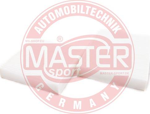 MASTER-SPORT GERMANY W422100001 - Filtre, air de l'habitacle cwaw.fr