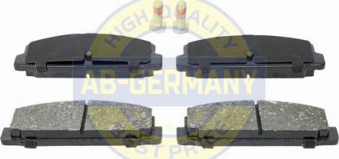 MASTER-SPORT GERMANY AB236058042 - Kit de plaquettes de frein, frein à disque cwaw.fr