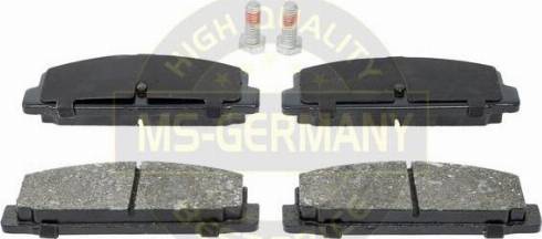 MASTER-SPORT GERMANY B236058042 - Kit de plaquettes de frein, frein à disque cwaw.fr