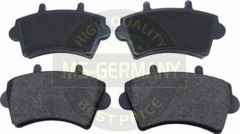 MASTER-SPORT GERMANY B236038002 - Kit de plaquettes de frein, frein à disque cwaw.fr