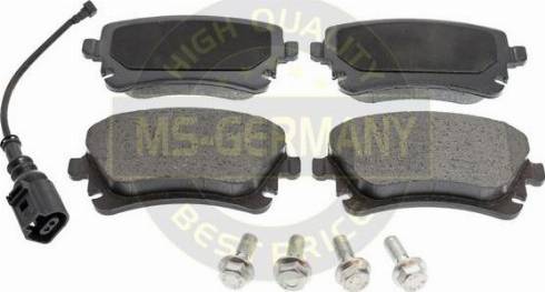 MASTER-SPORT GERMANY B236028822 - Kit de plaquettes de frein, frein à disque cwaw.fr