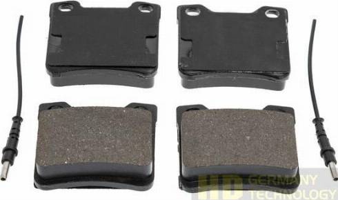 MASTER-SPORT GERMANY HD236040592 - Kit de plaquettes de frein, frein à disque cwaw.fr