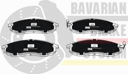 MASTER-SPORT GERMANY W236056322 - Kit de plaquettes de frein, frein à disque cwaw.fr