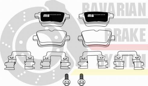 MASTER-SPORT GERMANY W236027442 - Kit de plaquettes de frein, frein à disque cwaw.fr