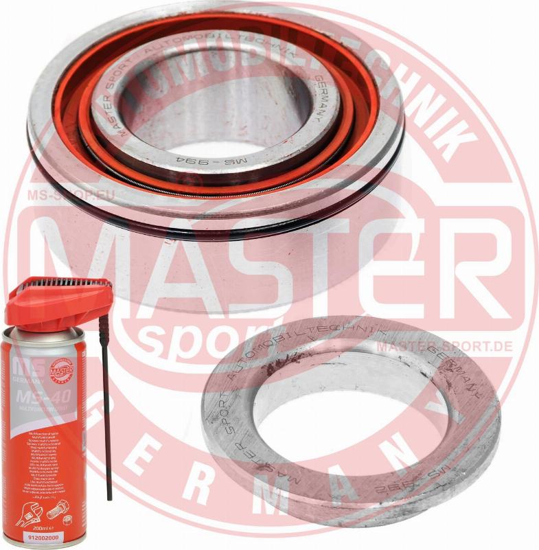 MASTER-SPORT GERMANY 994-SET-MSP - Kit de roulements de roue cwaw.fr