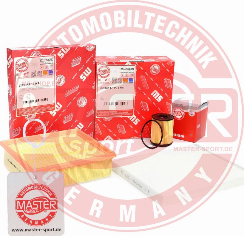 MASTER-SPORT GERMANY 450001412P - Kit de filtres cwaw.fr