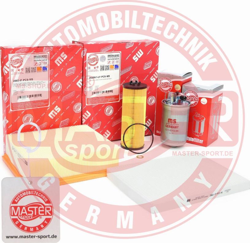 MASTER-SPORT GERMANY 450001652P - Kit de filtres cwaw.fr