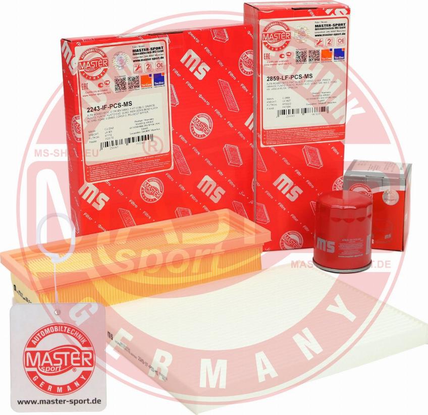 MASTER-SPORT GERMANY 450001152P - Kit de filtres cwaw.fr