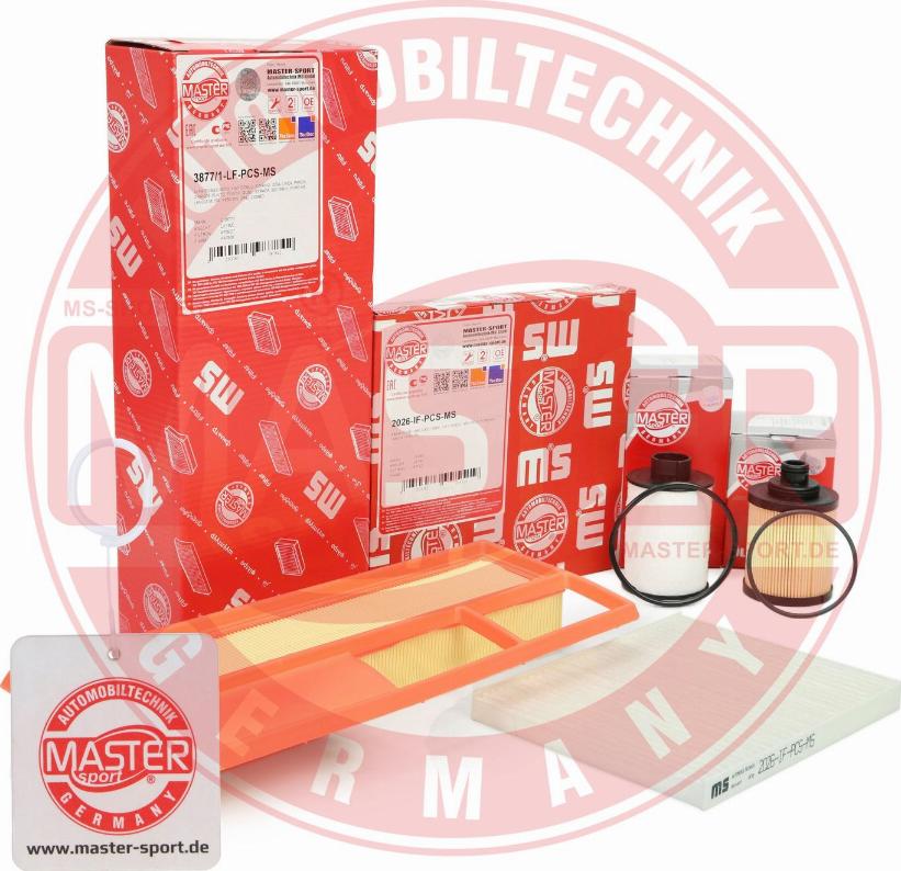 MASTER-SPORT GERMANY 450002462P - Kit de filtres cwaw.fr