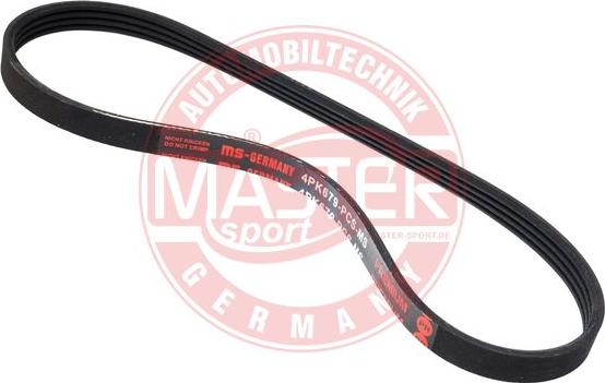 MASTER-SPORT GERMANY 4PK679-PCS-MS - Courroie trapézoïdale à nervures cwaw.fr