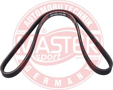 MASTER-SPORT GERMANY 4PK1090-PCS-MS - Courroie trapézoïdale à nervures cwaw.fr