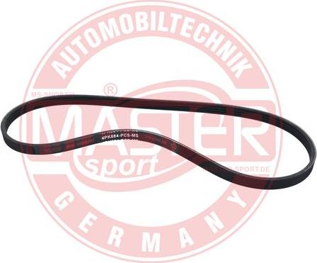 MASTER-SPORT GERMANY 4PK884-PCS-MS - Courroie trapézoïdale à nervures cwaw.fr