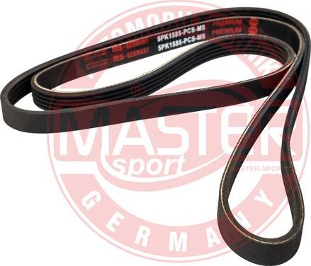 MASTER-SPORT GERMANY 5PK1585-PCS-MS - Courroie trapézoïdale à nervures cwaw.fr