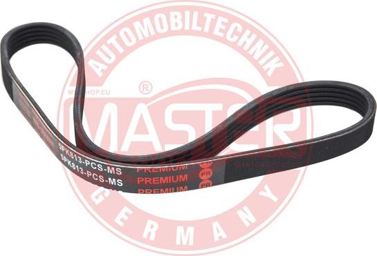 MASTER-SPORT GERMANY 5PK813-PCS-MS - Courroie trapézoïdale à nervures cwaw.fr