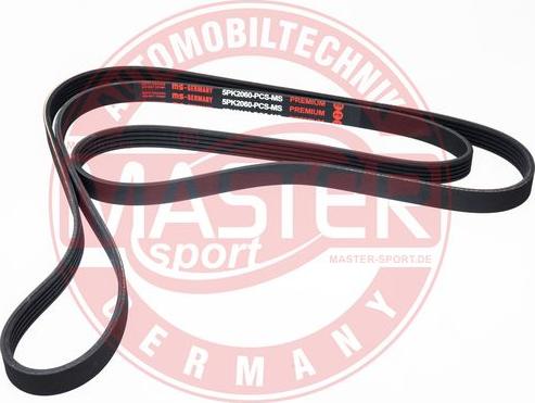 MASTER-SPORT GERMANY 5PK2060-PCS-MS - Courroie trapézoïdale à nervures cwaw.fr