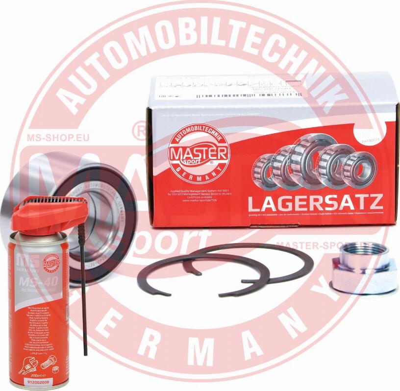 MASTER-SPORT GERMANY 6540-SET-MSP - Kit de roulements de roue cwaw.fr