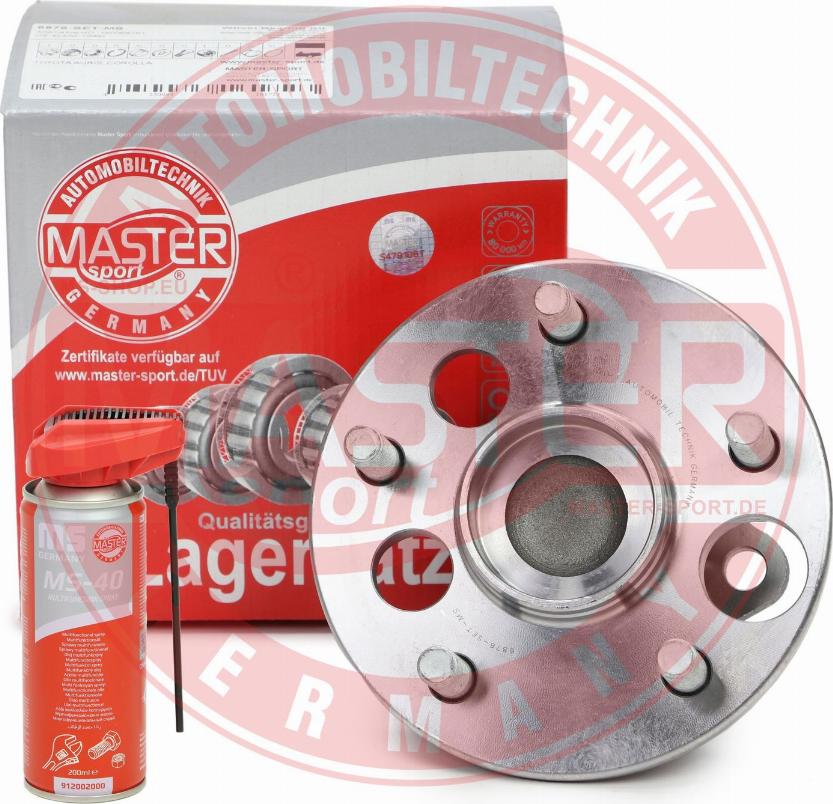 MASTER-SPORT GERMANY 6876-SET-MSP - Kit de roulements de roue cwaw.fr