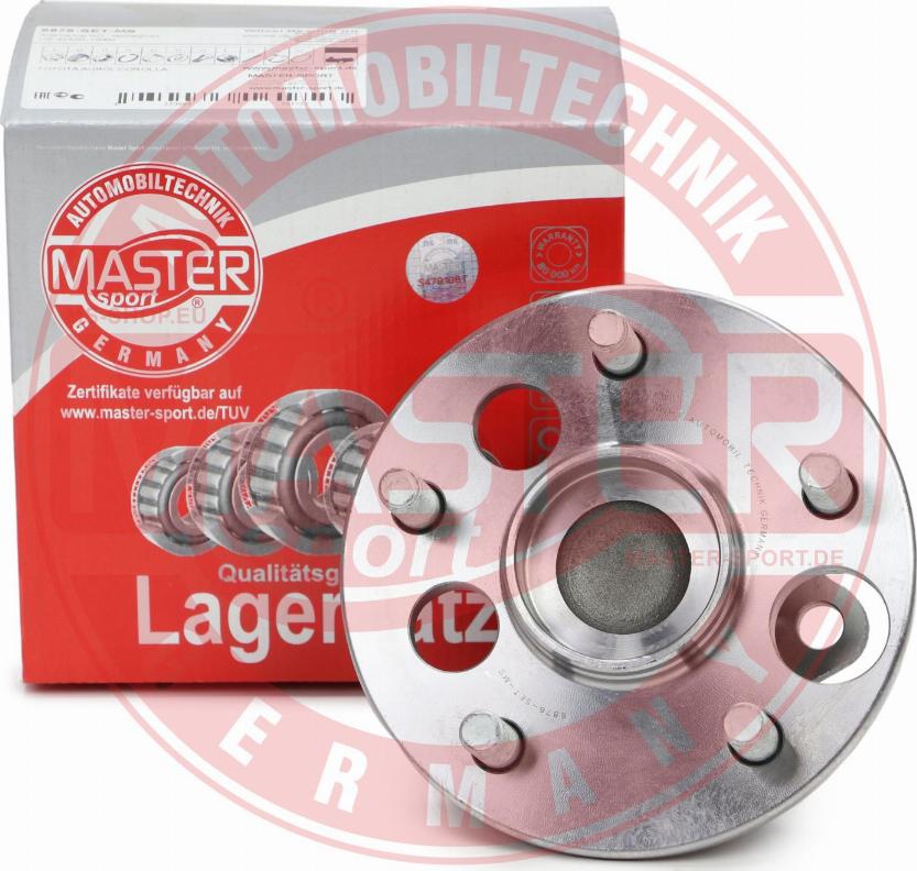 MASTER-SPORT GERMANY 6876-SET-MS - Kit de roulements de roue cwaw.fr