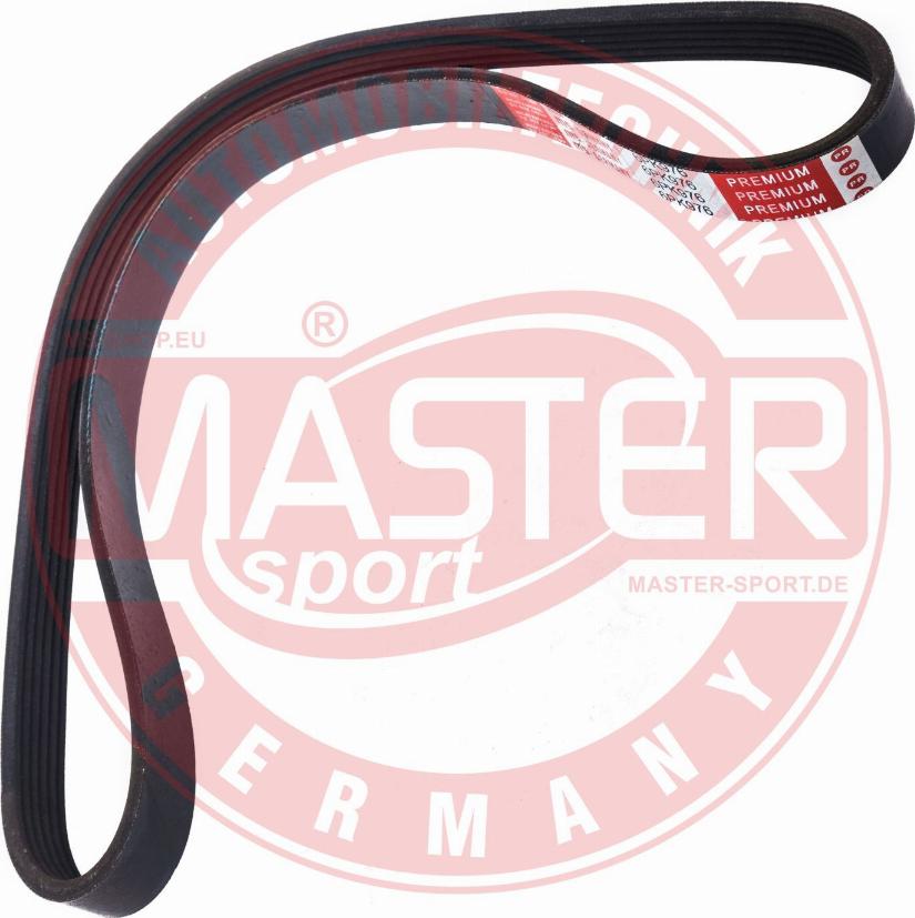 MASTER-SPORT GERMANY 6PK970-PCS-MS - Courroie trapézoïdale à nervures cwaw.fr