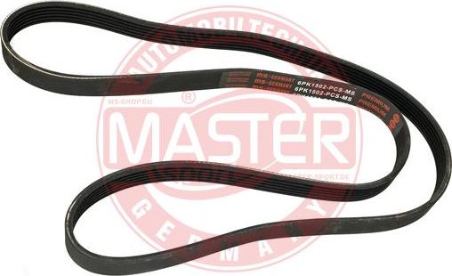 MASTER-SPORT GERMANY 6PK1502-PCS-MS - Courroie trapézoïdale à nervures cwaw.fr