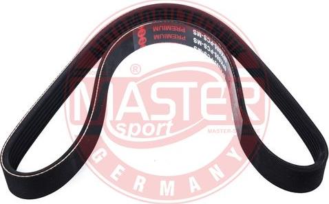 MASTER-SPORT GERMANY 6PK885-PCS-MS - Courroie trapézoïdale à nervures cwaw.fr