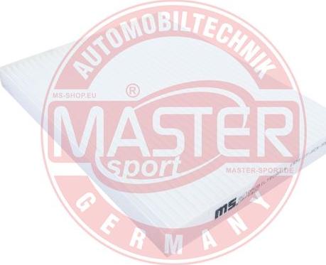 MASTER-SPORT GERMANY 1936-IF-PCS-MS - Filtre, air de l'habitacle cwaw.fr