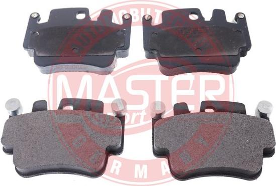 MASTER-SPORT GERMANY 13046049872N-SET-MS - Kit de plaquettes de frein, frein à disque cwaw.fr