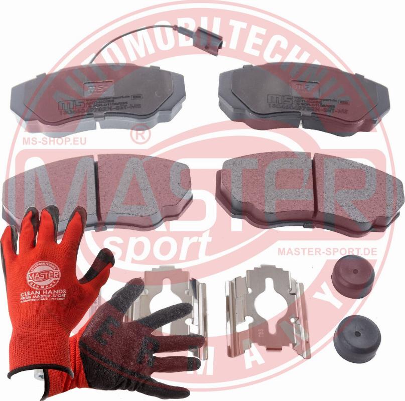 MASTER-SPORT GERMANY 13046049782N-SET-MSP - Kit de plaquettes de frein, frein à disque cwaw.fr