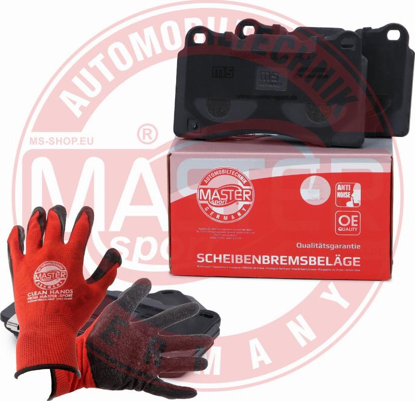 MASTER-SPORT GERMANY 13046049732N-SET-MSP - Kit de plaquettes de frein, frein à disque cwaw.fr