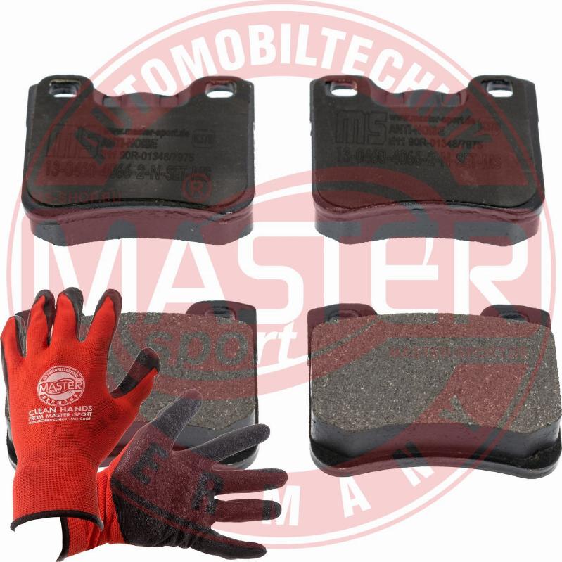 MASTER-SPORT GERMANY 13046040662N-SET-MSP - Kit de plaquettes de frein, frein à disque cwaw.fr