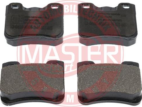 MASTER-SPORT GERMANY 13046040662N-SET-MS - Kit de plaquettes de frein, frein à disque cwaw.fr