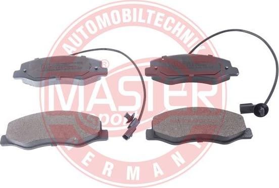 MASTER-SPORT GERMANY 13046048572N-SET-MS - Kit de plaquettes de frein, frein à disque cwaw.fr