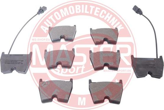 MASTER-SPORT GERMANY 13046048002N-SET-MS - Kit de plaquettes de frein, frein à disque cwaw.fr