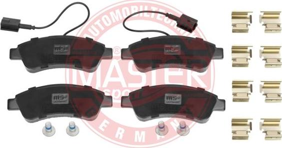 MASTER-SPORT GERMANY 13046048892N-SET-MS - Kit de plaquettes de frein, frein à disque cwaw.fr