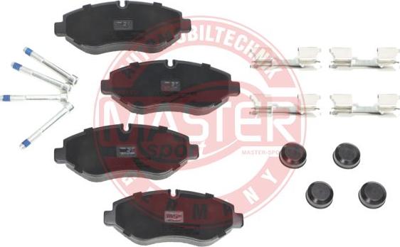 MASTER-SPORT GERMANY 13046048302N-SET-MS - Kit de plaquettes de frein, frein à disque cwaw.fr