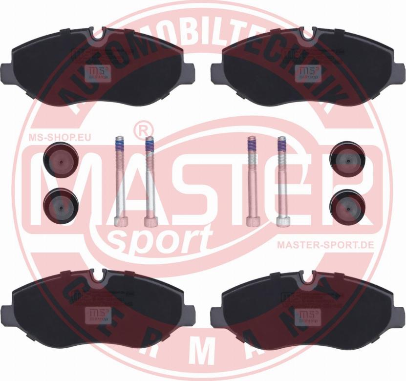 MASTER-SPORT GERMANY 13046048772N-SET-MS - Kit de plaquettes de frein, frein à disque cwaw.fr