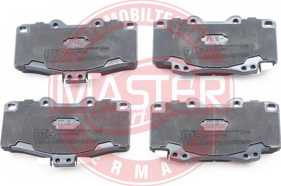 MASTER-SPORT GERMANY 13046059922N-SET-MS - Kit de plaquettes de frein, frein à disque cwaw.fr